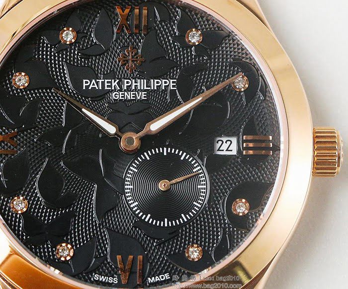 百達翡麗PATEK PHILPPE LS精品 新款 進口全自動機械機芯 316精鋼表殼 小牛皮錶帶 高端情侶對表  wssb3626